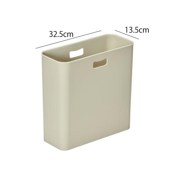 ゴミ箱 おしゃれ リビング スクエア スリム 10L 10リットル 袋が見えない 約幅15cm 角型 北欧 ideaco チューブラー ハイグランデ TUBELOR　Hi-GRANDE 2個セット_15