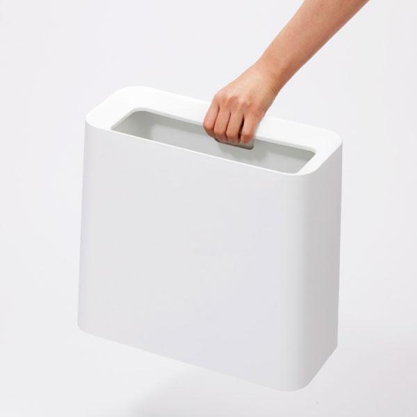 ゴミ箱 おしゃれ リビング スクエア スリム 10L 10リットル 袋が見えない 約幅15cm 角型 北欧 ideaco チューブラー ハイグランデ TUBELOR　Hi-GRANDE 2個セット_6