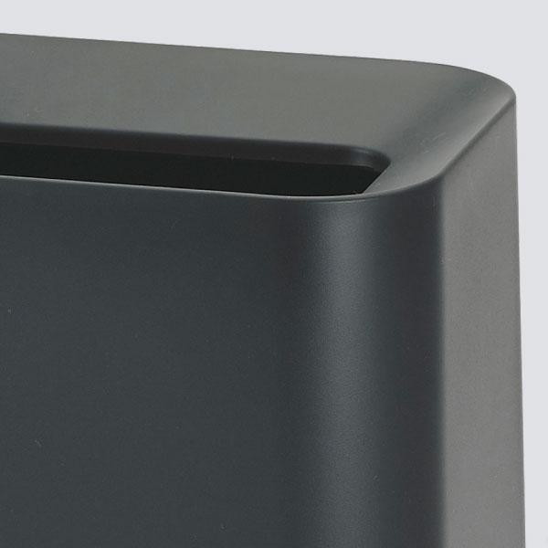 ゴミ箱 おしゃれ リビング スクエア スリム 10L 10リットル 袋が見えない 約幅15cm 角型 北欧 ideaco チューブラー ハイグランデ TUBELOR　Hi-GRANDE 2個セット_9