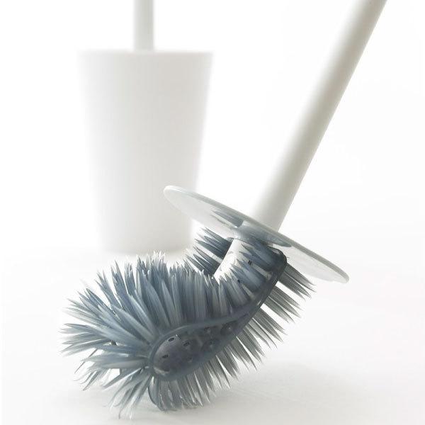 トイレブラシ 掃除 トイレ おしゃれ コンパクト 収納 シンプル 北欧 ホワイト ブラウン インテリア雑貨 tidy ティディ プラタワ フォートイレ ブラシセット|mamachi|11