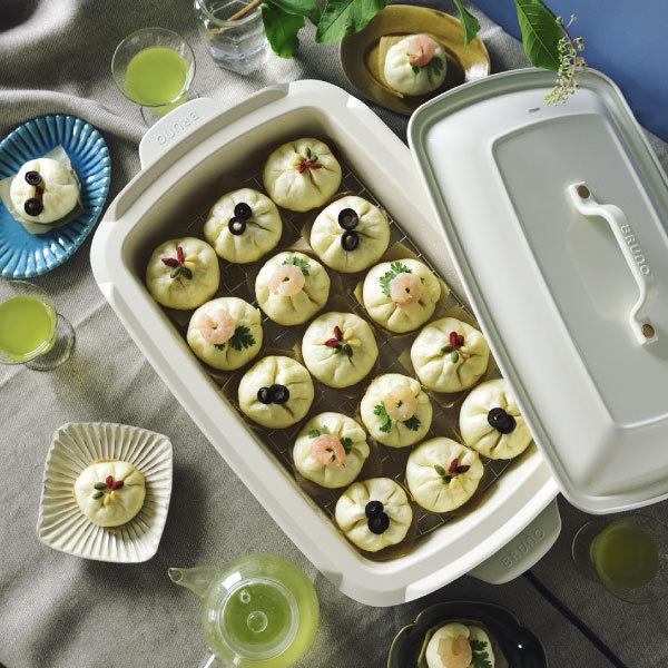 BRUNO（ブルーノ） ホットプレート 本体＋4種プレート レシピ＋