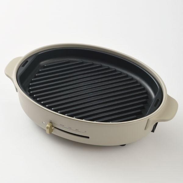 BRUNO crassy+ オーバルホットプレート用グリルプレート ブルーノ