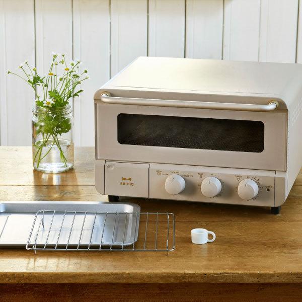 トースター 4枚 スチーム オーブン おしゃれ コンパクト コンベクション パン 北欧 キッチン家電 ( ブルーノ BRUNO crassy+ スチームベイク トースター )|mamachi|12
