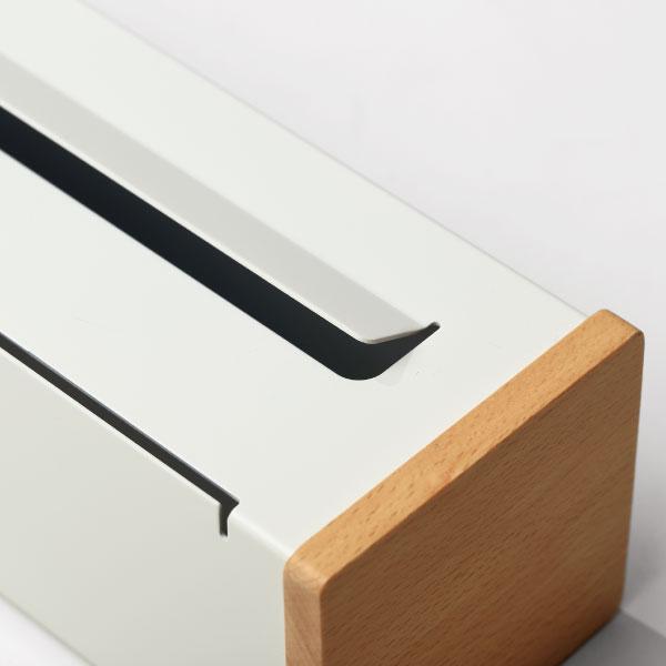 ラップホルダー 日本製 コストコ ラップ 750 カッター キッチン雑貨 燕三条 おしゃれ 北欧 METAL FACTORY ideaco wrap case 750f イデアコ ラップケースの画像