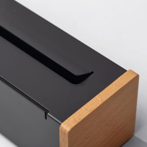 ラップホルダー 日本製 コストコ ラップ 750 カッター キッチン雑貨 燕三条 おしゃれ 北欧 METAL FACTORY ideaco wrap case 750f イデアコ ラップケースの画像