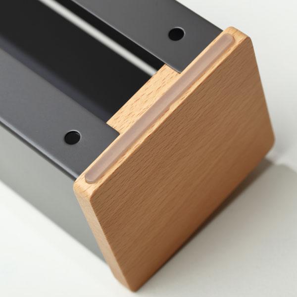 ラップホルダー 日本製 コストコ ラップ 750 カッター キッチン雑貨 燕三条 おしゃれ 北欧 METAL FACTORY ideaco wrap case 750f イデアコ ラップケースの画像
