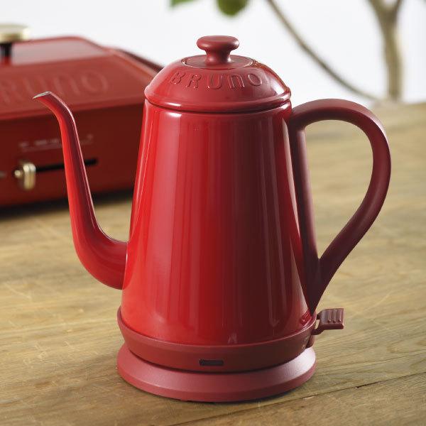 BRUNO 電気ケトル 電気ポット 湯沸かしポット おしゃれ コーヒー