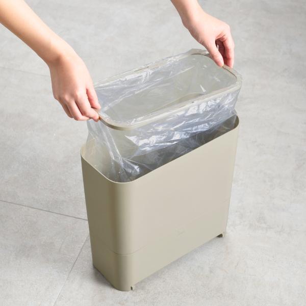 BRUNO フローリングクリーナー おしゃれ ゴミ箱 ゴミ袋 見えない