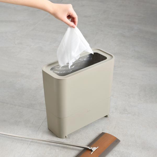 BRUNO（ブルーノ） フローリングクリーナー おしゃれ ゴミ箱 ゴミ袋