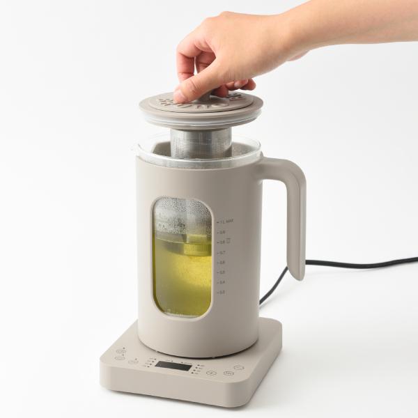 BRUNO crassy+ 電気ケトル おしゃれ 電気ポット 湯沸かし器 保温機能