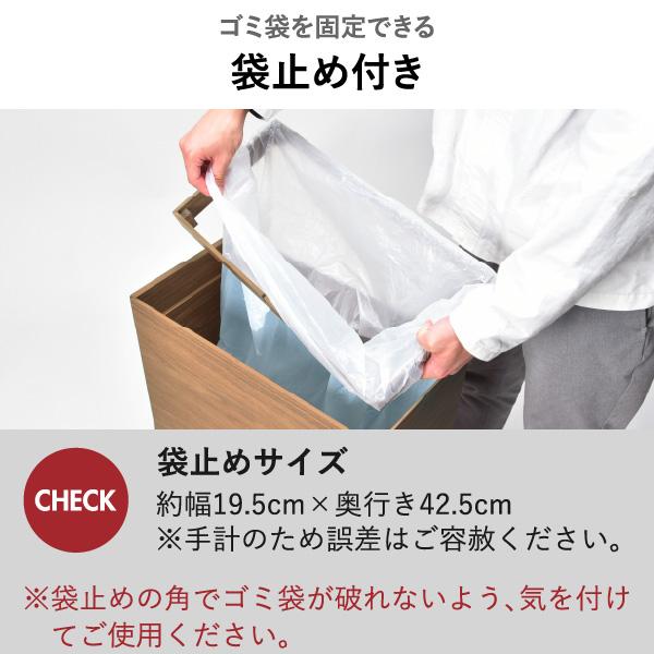 TATSUーCRAFT（タツクラフト） ゴミ箱 45リットルゴミ袋対応 分別 30