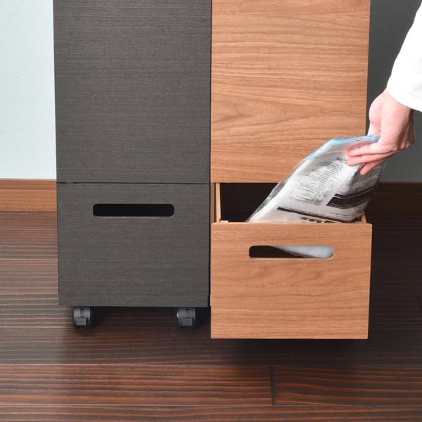 TATSUーCRAFT（タツクラフト） ゴミ箱 おしゃれ ダストボックス 2分別