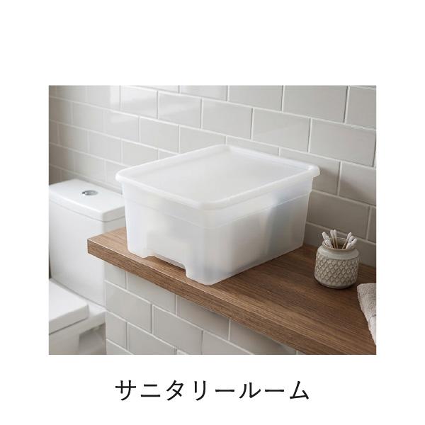 squ+ 収納ケース クローゼット 収納ボックス 押し入れ 深型 蓋付き