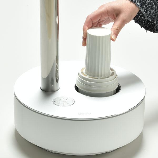 加湿器　cado HM-C630i ホワイト cado（カドー） 超音波加湿器 お手入れ簡単 デザイン おしゃれ カドー