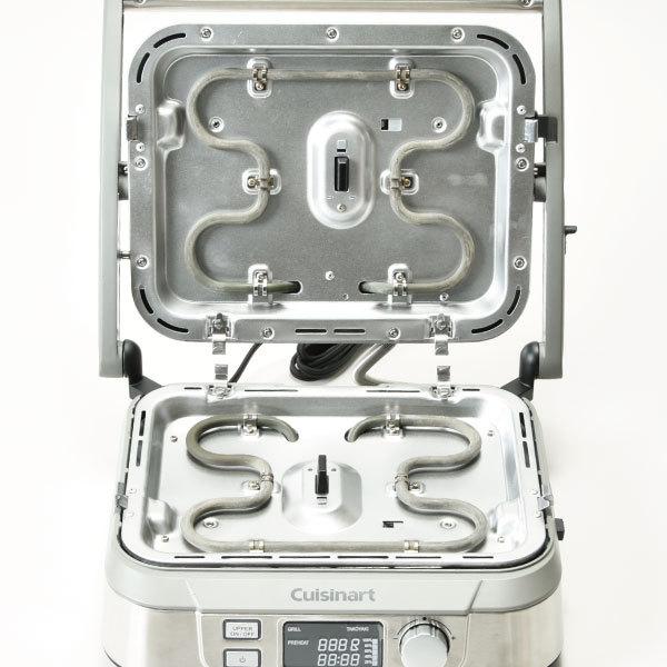 Cuisinart ホットプレート スチーム機能 クイジナート、2面ホットプレート/挟み焼きグリルとして使える「マルチ