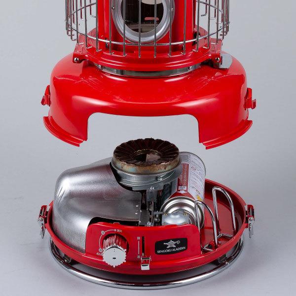 SENGOKU ALADDIN 赤 ストーブ アラジン 中古 センゴクアラジン ガスストーブ Sengoku Aladdin ポータブル ガス