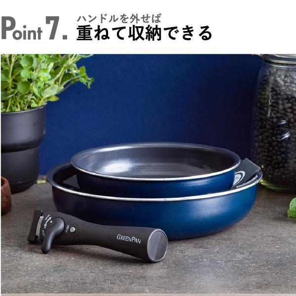 GREEN PAN（グリーンパン） フライパンセット おしゃれ IH対応