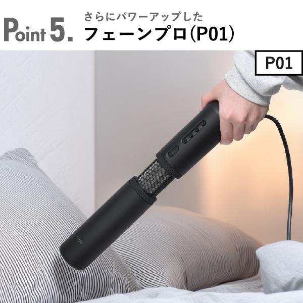 布団乾燥機 カドー ストーンブラック FEN-P01 / スティック型コンパクト 布団乾燥機 FOEHN PRO フェーンプロ スティック型 コンパクト ダニ対策