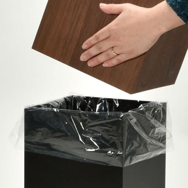 ななち　ダストボックス10L アメリカン　お洒落ゴミ箱　木製 ヤマト工芸 ゴミ箱 おしゃれ 10リットル 10l キッチン用 スリム