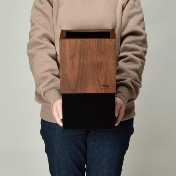 ななち　ダストボックス10L アメリカン　お洒落ゴミ箱　木製 ヤマト工芸 ゴミ箱 おしゃれ ダストボックス 北欧 ごみ箱 日本製 木製