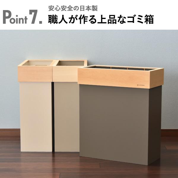ヤマト工芸 ゴミ箱 スリム おしゃれ 分別 ダストボックス キッチン