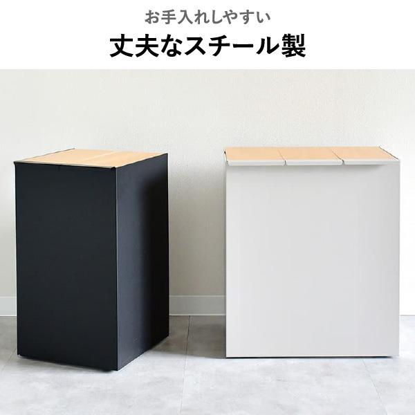 足立製作所 ゴミ箱 分別 おしゃれ スリム キャスター キッチン ごみ箱
