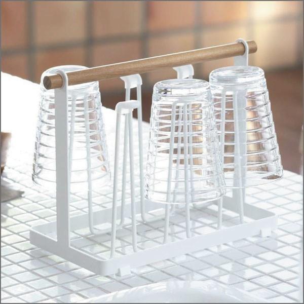 グラス 収納 スタンド 台所 おしゃれ キッチン用品 コップスタンド