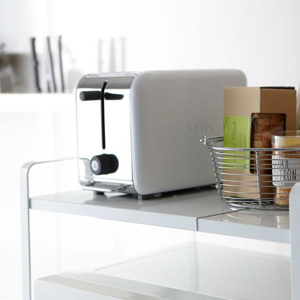 tower レンジ台 レンジラック キッチンラック 収納 幅60cm トースター