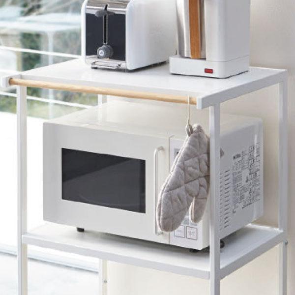 ラック レンジ台 ゴミ箱 キッチン回りもすっきり収納 キッチンラック レンジ台 キッチン ラック 収納 棚 ゴミ箱