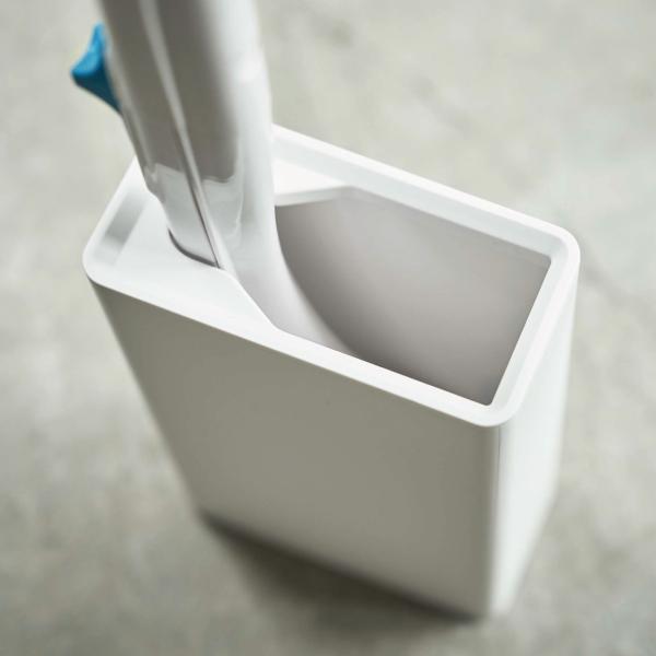 トイレブラシスタンド 使い捨て 収納スタンド ブラシ立て おしゃれ スリム 清潔 白 黒 山崎実業 Tower スクラビングバブル 流せるトイレブラシスタンド タワー 074a 359 ママチー 通販 Yahoo ショッピング