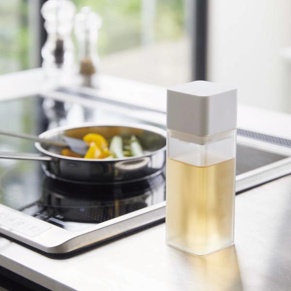 tower 調味料入れ 調味料ボトル おしゃれ スリム シンプル 油 酢 醤油