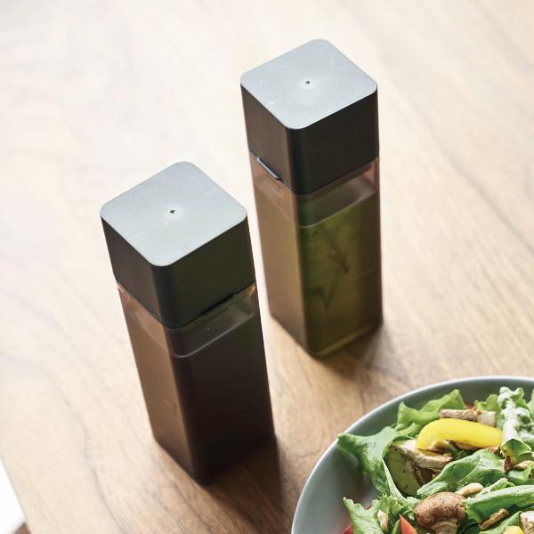 tower 調味料入れ 調味料ボトル おしゃれ スリム シンプル 油 酢 醤油