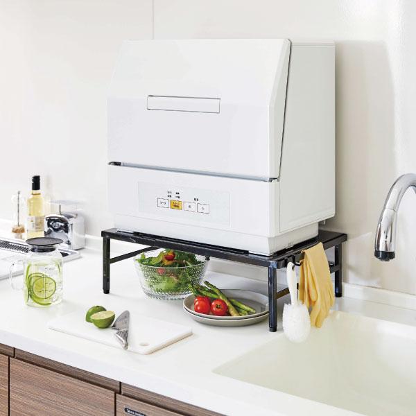 ブランドショッパー付き 食洗機ラック ホワイト シルバー 日本製 食洗機 ラック 台 食洗機台 キッチンラック シンク上 調理台 食洗機用 即納最大半額 Www Servblu Com