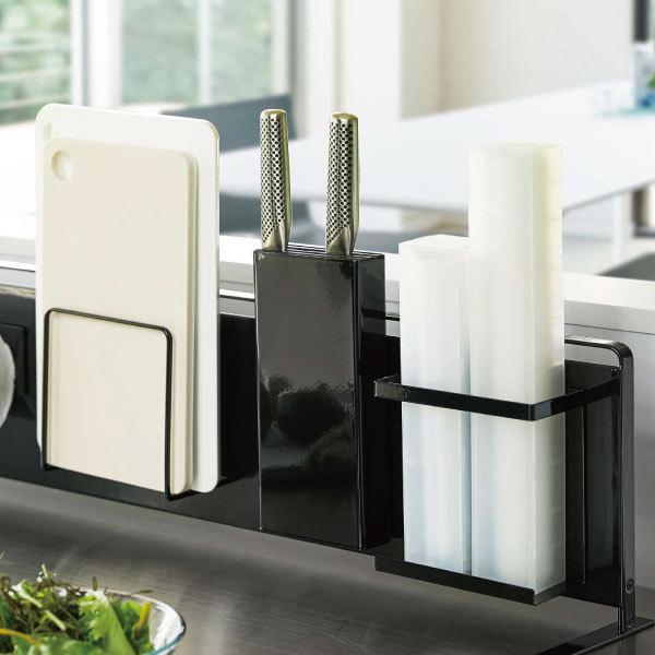 tower 包丁スタンド おしゃれ スリム 磁石 包丁立て キッチン収納 壁面