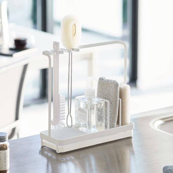 ミニ 美容スポンジスタンド tower スポンジ置き おしゃれ 水切り スポンジホルダー 洗剤置き 収納