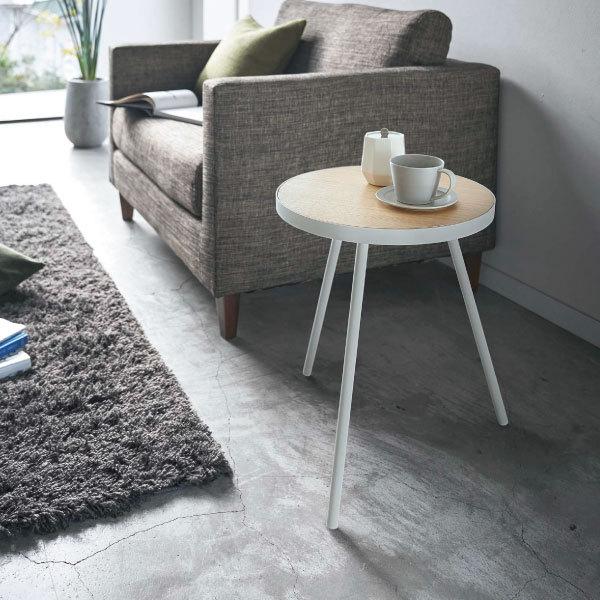 ホワイトオーク材 丸 ロー テーブル リビング ナイト リビング 木製 北欧 ホワイトオーク材 丸 ロー テーブル リビング ナイト リビング 木製 北欧