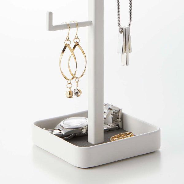 tower アクセサリースタンド ネックレス収納 ディスプレイトレイ