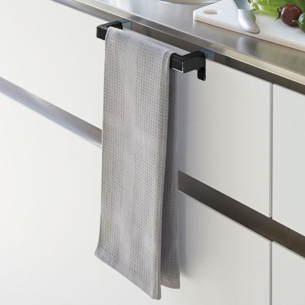 タオルかけ tower タオルハンガー タオル掛け おしゃれ スリム 洗面所 壁 傷つけ