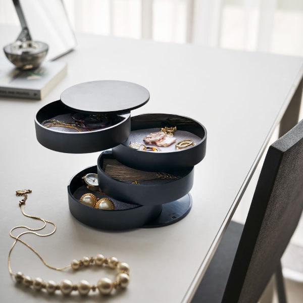 tower ジュエリー ケース ボックス ディスプレイ おしゃれ コンパクト