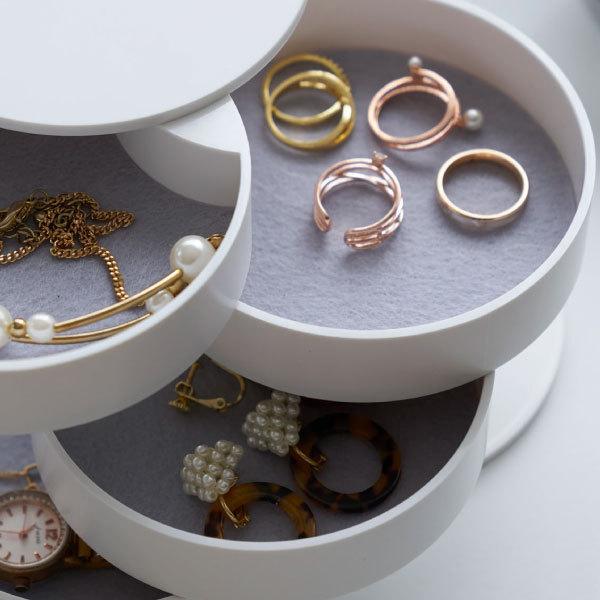 tower ジュエリー ケース ボックス ディスプレイ おしゃれ コンパクト