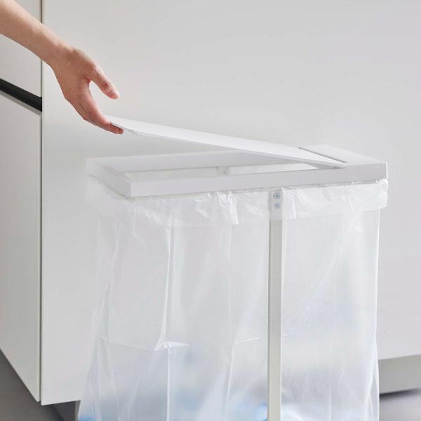 tower ゴミ箱 45リットル おしゃれ 北欧 ホワイト ブラック