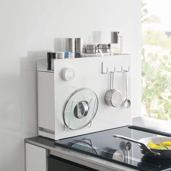 tower 調味料ラック スリム 隙間収納 コンロ横 大型 スパイスラック