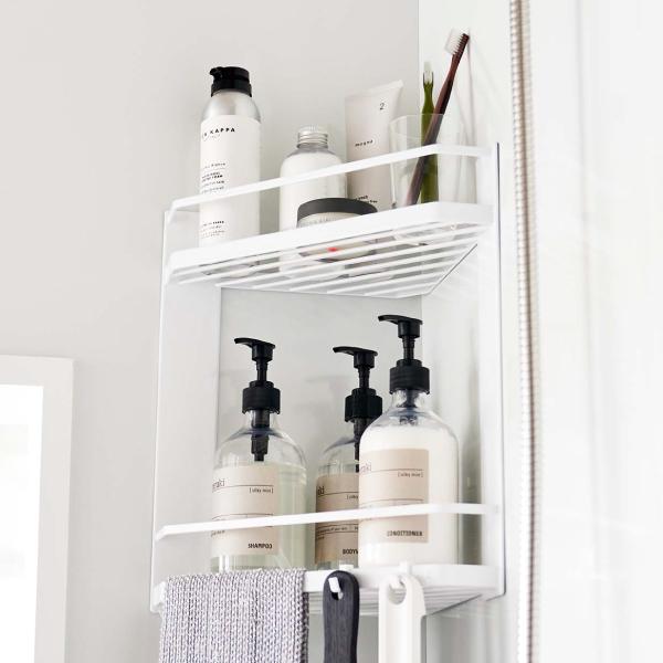 tower バスラック おしゃれ 公式 バスルーム 浴室収納 ラック 棚