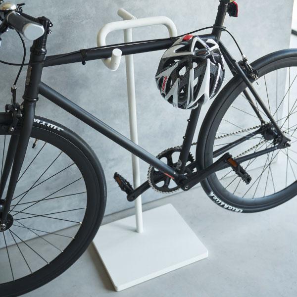 山崎実業　自転車 スタンド tower ブラック tower 自転車スタンド おしゃれ ロードバイク 倒れない サイクル