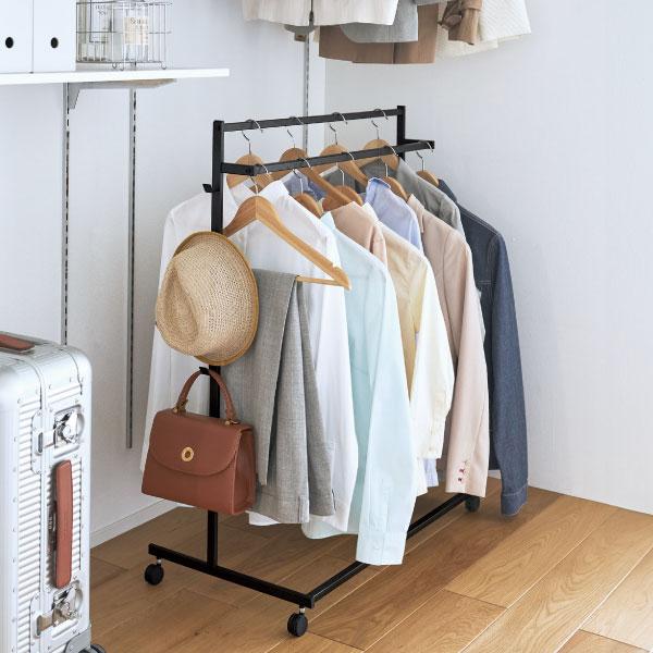 tower ハンガーラック コートハンガー 洋服ラック 帽子収納 服かける