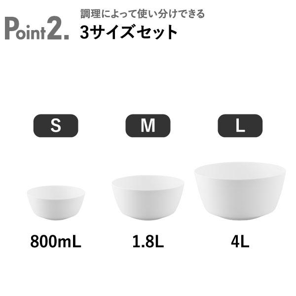 tower 耐熱ボウル キッチンボール ボウル レンジ ボウルセット