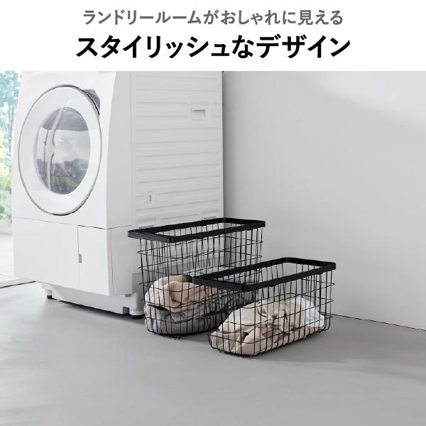 tower ランドリーバスケット 洗濯カゴ 脱衣所 おしゃれ 省スペース