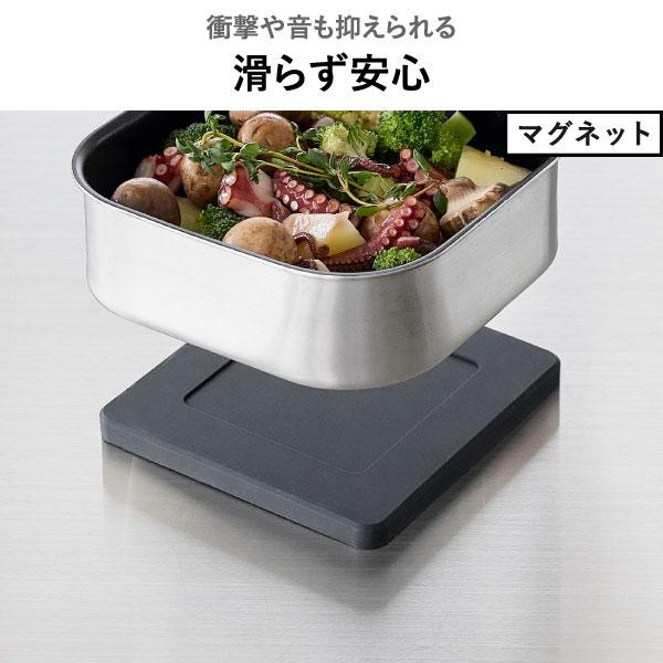 tower 鍋敷き おしゃれ トリベット 耐熱 なべしき シリコン 四角 北欧