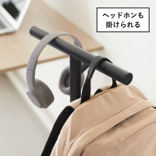 ランドセルラック スリム おしゃれ 置き場 フック 子供部屋 リュック掛け 収納ボックス 玄関 コンパクト 山崎実業 収納付きランドセルスタンド タワー towerの画像