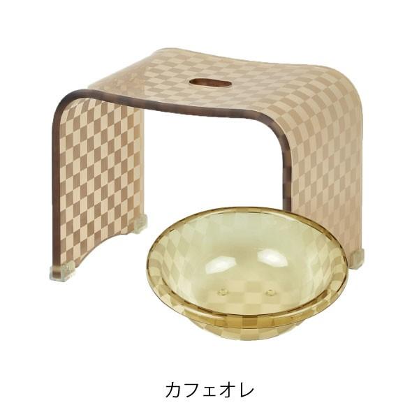 センコー バスチェアセット アクリル おしゃれ バスチェアー お風呂
